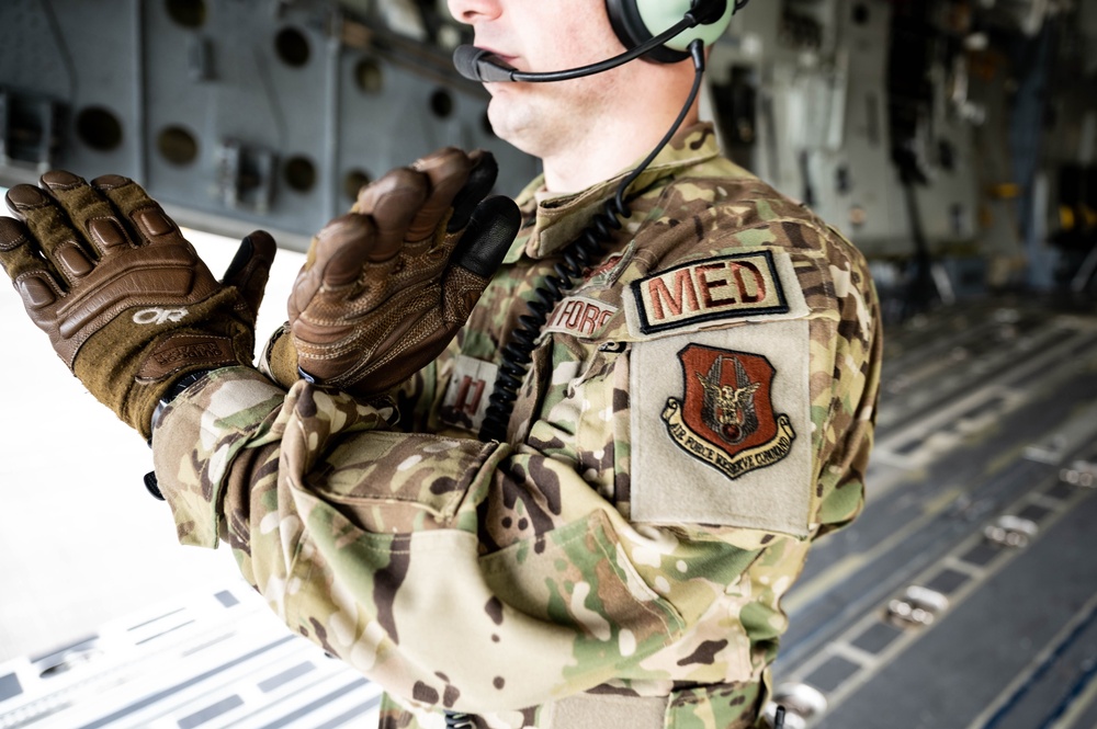 911th AES joins with RAF 612 Sqn for Exercise Reserve Steel IV