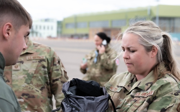 911th AES joins with RAF 612 Sqn for Exercise Reserve Steel IV