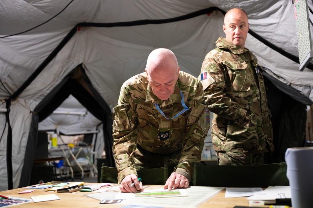 911th AES joins with RAF 612 Sqn for Exercise Reserve Steel IV