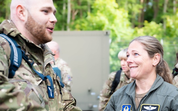 911th AES joins with RAF 612 Sqn for Exercise Reserve Steel IV