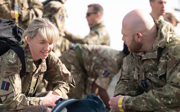 911th AES joins with RAF 612 Sqn for Exercise Reserve Steel IV