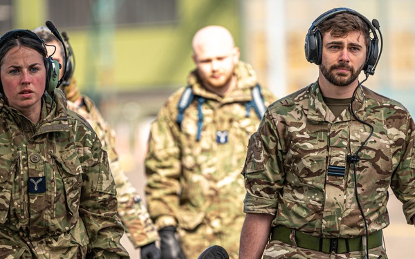 911th AES joins with RAF 612 Sqn for Exercise Reserve Steel IV