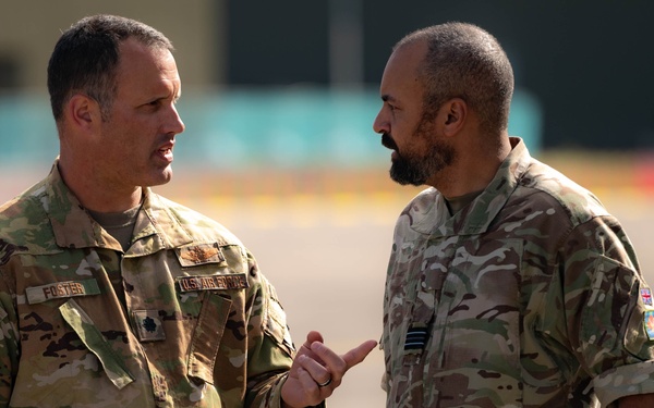 911th AES joins with RAF 612 Sqn for Exercise Reserve Steel IV