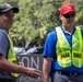 Col. Chapman and Chief Ranger Grimes Moderate Traffic at Burton Mill Park