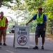 Col. Chapman Assists with Park Closure Procedures