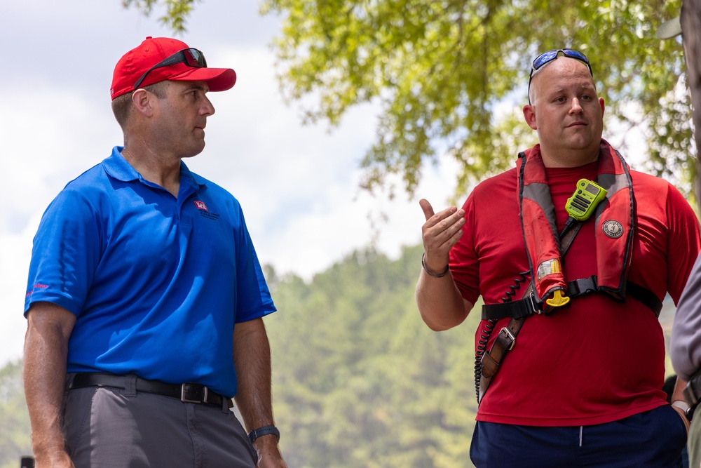 Col. Chapman Consults with Gwinnett County Fire Department