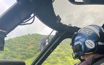 Coast Guard aircrew rescues injured woman from Tórtolos Beach in Culebra Island, Puerto Rico