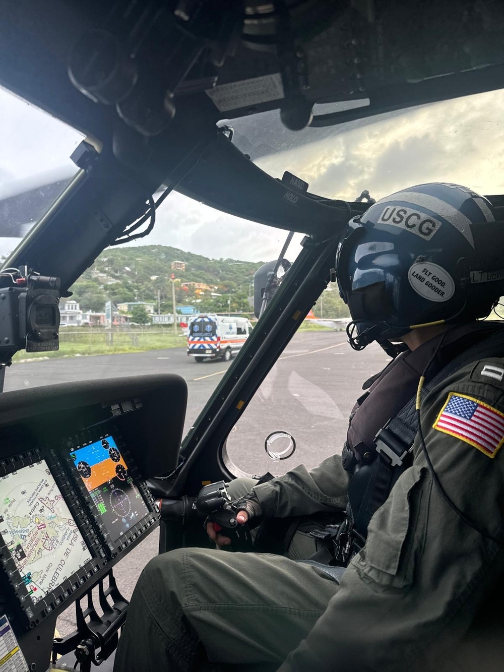 Coast Guard aircrew rescues injured woman from Tórtolos Beach in Culebra Island, Puerto Rico