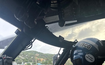Coast Guard aircrew rescues injured woman from Tórtolos Beach in Culebra Island, Puerto Rico