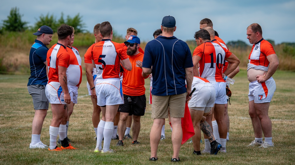 Coast Guard Rugby prepare for RugbyTown 7’s in Colorado