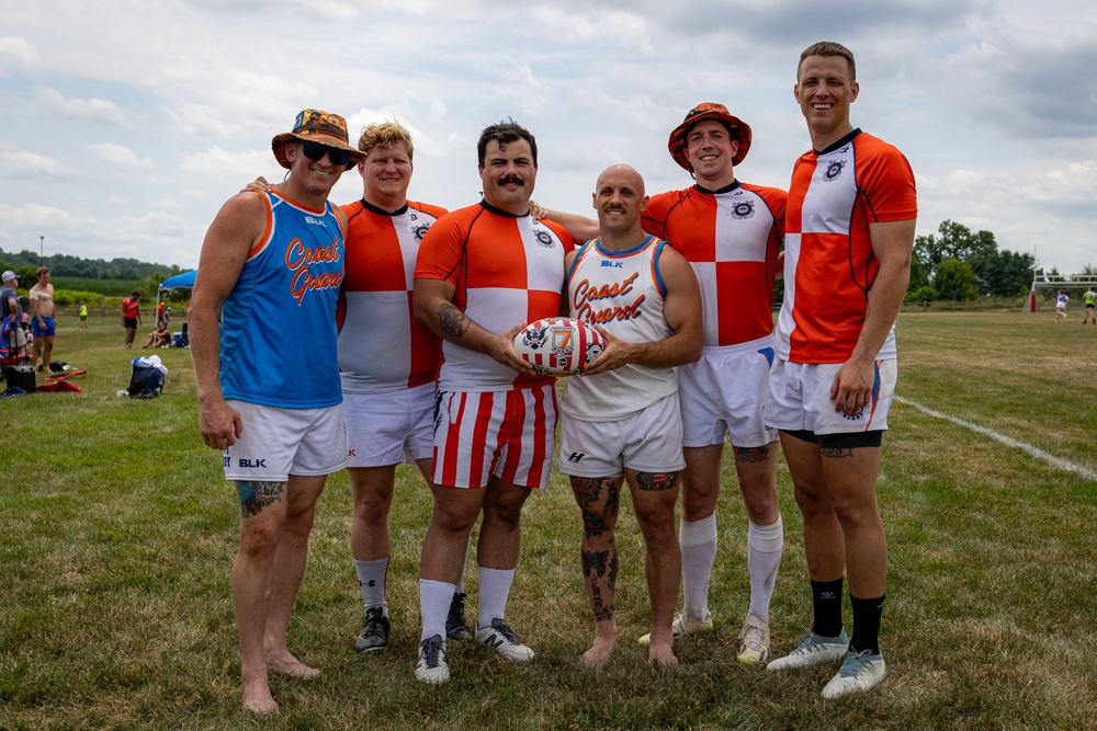 Coast Guard Rugby prepare for RugbyTown 7’s in Colorado