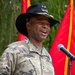 1st Cavalry Division Patch and Retreat Ceremony