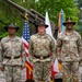 1st Cavalry Division Patch and Retreat Ceremony