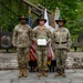 1st Cavalry Division Patch and Retreat Ceremony