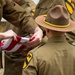 1st Cavalry Division Patch and Retreat Ceremony