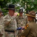 1st Cavalry Division Patch and Retreat Ceremony