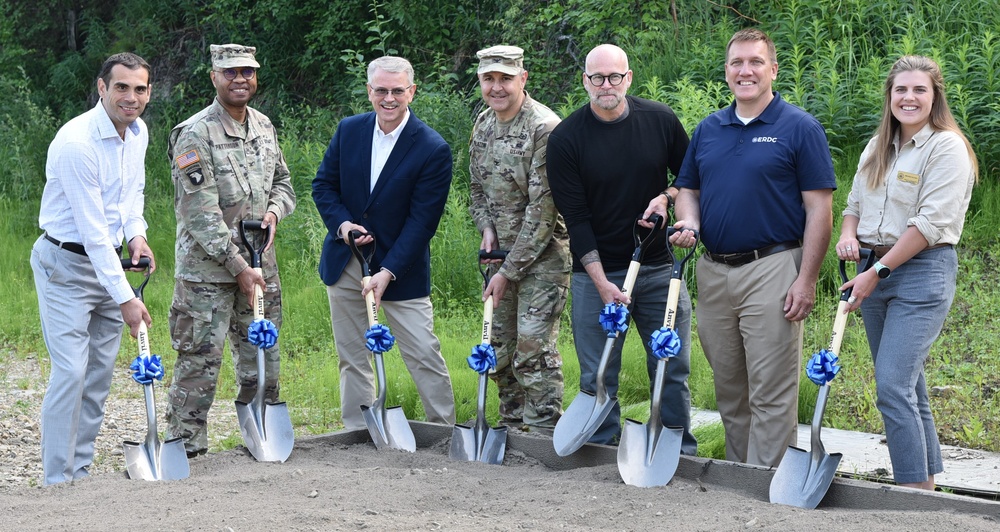 USACE breaks ground on operations facility at CRREL Permafrost Tunnel Research Complex in Interior Alaska