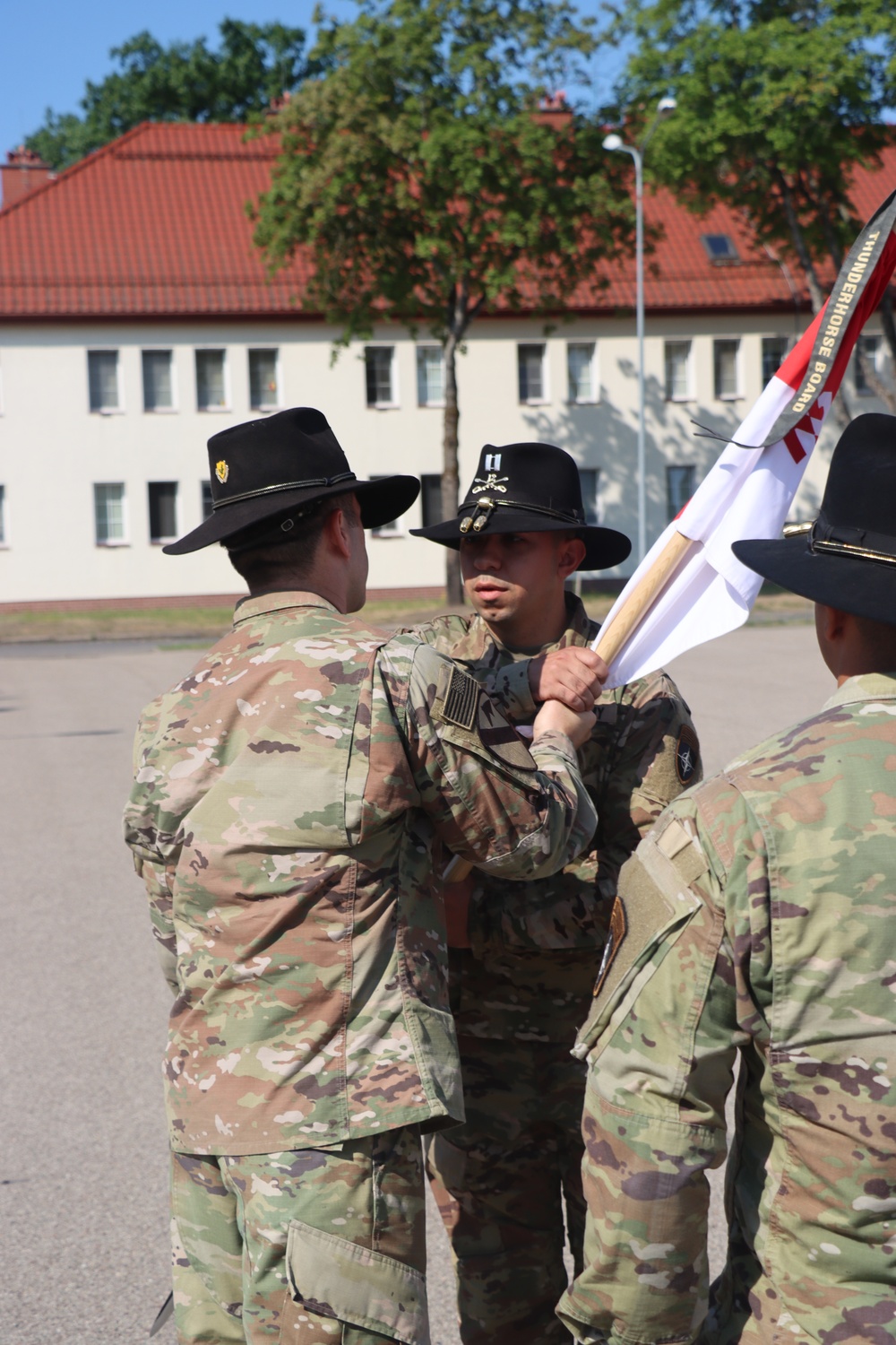 Charlie ‘Wild Card’ Company, 2nd Cavalry Battalion 12th Cavalry Regiment welcomes new commander