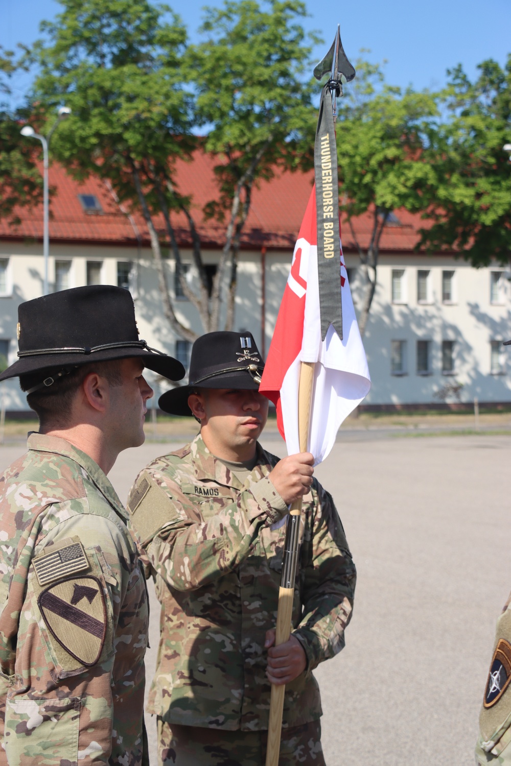 Charlie ‘Wild Card’ Company, 2nd Cavalry Battalion 12th Cavalry Regiment welcomes new commander