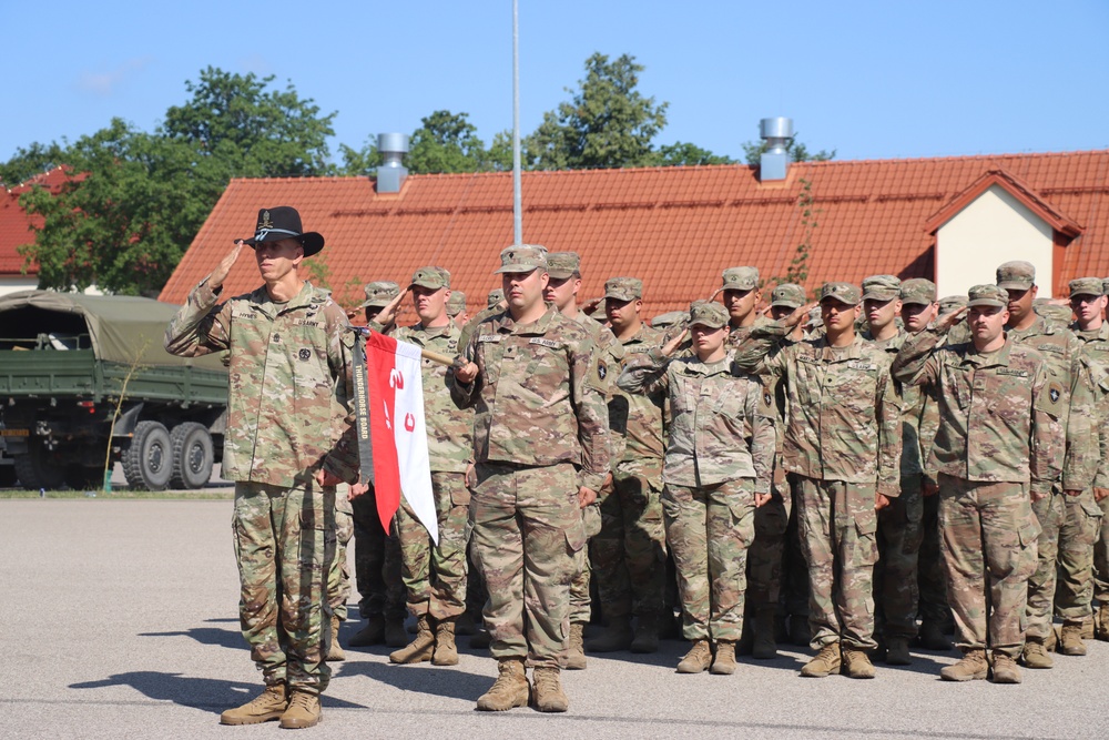 Charlie ‘Wild Card’ Company, 2nd Cavalry Battalion 12th Cavalry Regiment welcomes new commander