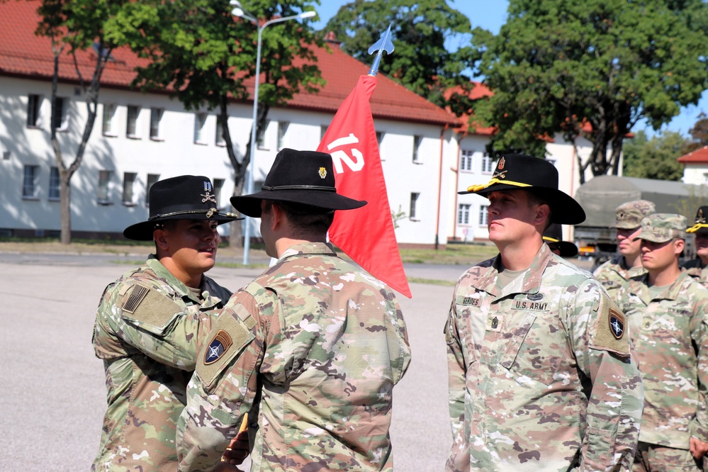 Alpha ‘Aces’ Company, 2nd Cavalry Battalion, 12th Cavalry Regiment welcomes new commander