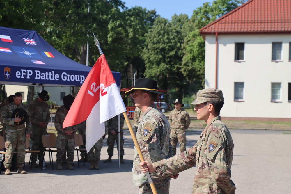 Alpha ‘Aces’ Company, 2nd Cavalry Battalion, 12th Cavalry Regiment welcomes new commander