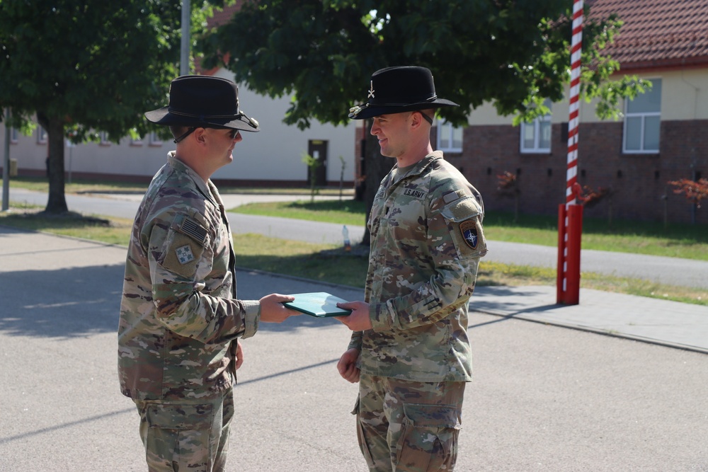 Alpha ‘Aces’ Company, 2nd Cavalry Battalion, 12th Cavalry Regiment welcomes new commander