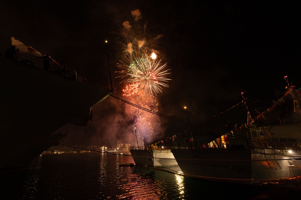 Fourth of July celebration at JBPHH