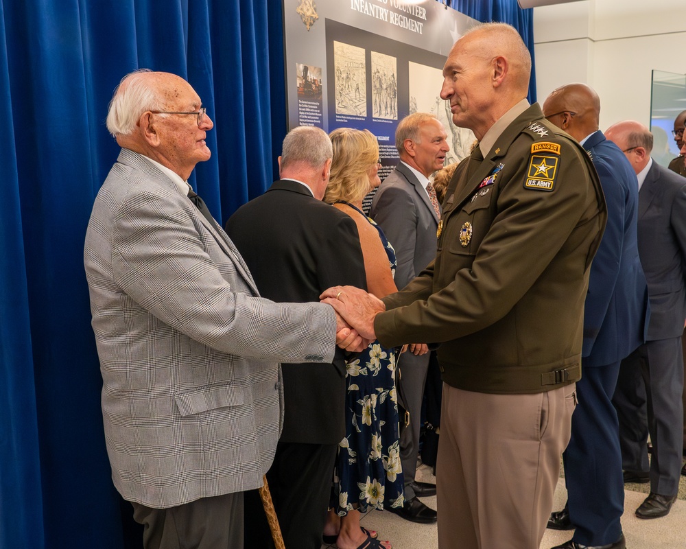 Hall of Heroes Induction Ceremony for Army Pvt. Wilson and Pvt. Shadrach