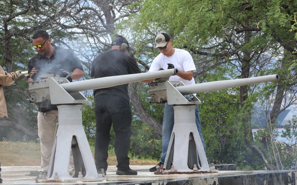 Joint Base Pearl Harbor-Hickam Holds 21-gun Salute for Independence Day