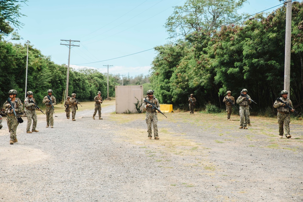 U.S. Marines, Ecuadorian Naval Infantry Marines Run Infantry Immersion Trainer at RIMPAC 2024