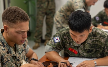 US, Republic of Korea, Ecuadorian forces navigate virtual fire support at RIMPAC 2024