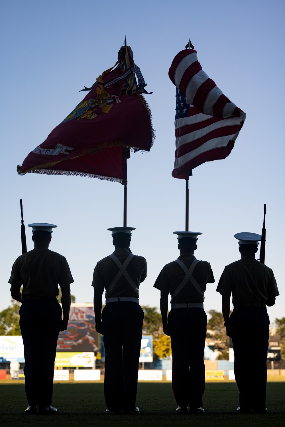 MRF-D 24.3 Marines play soccer against the Navy Football Federation Australia