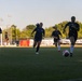 MRF-D 24.3 Marines play soccer against the Navy Football Federation Australia