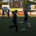 MRF-D 24.3 Marines play soccer against the Navy Football Federation Australia