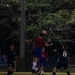 MRF-D 24.3 Marines play soccer against the Navy Football Federation Australia