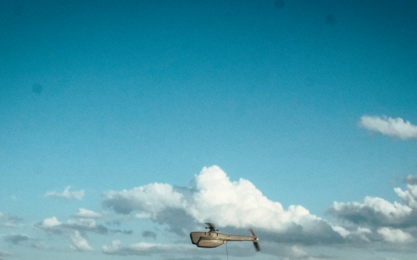 Dark Rifle recon section scans from the sky with micro UAVs