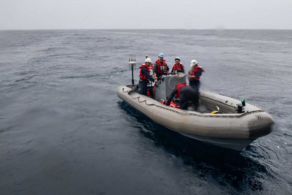 Theodore Roosevelt Routine Hull Inspections