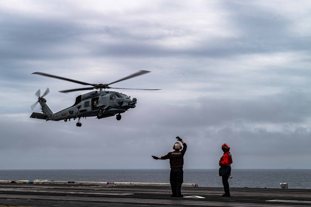 TR Flight Ops in the East China Sea