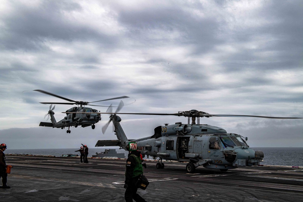 TR Flight Ops in the East China Sea