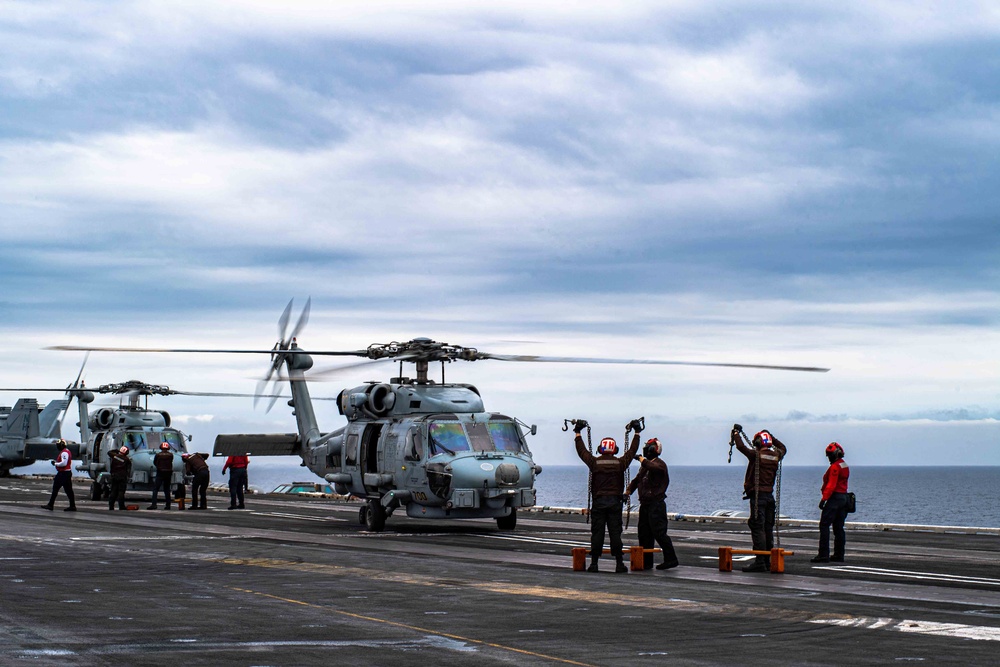 TR Flight Ops in the East China Sea