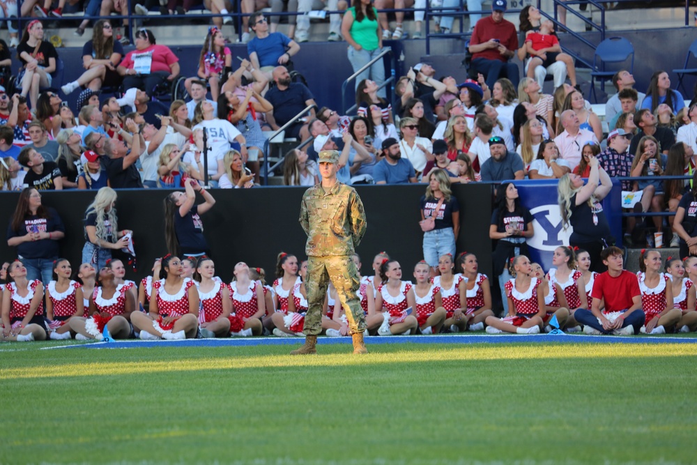 Utah National Guard participates in Stadium of Fire