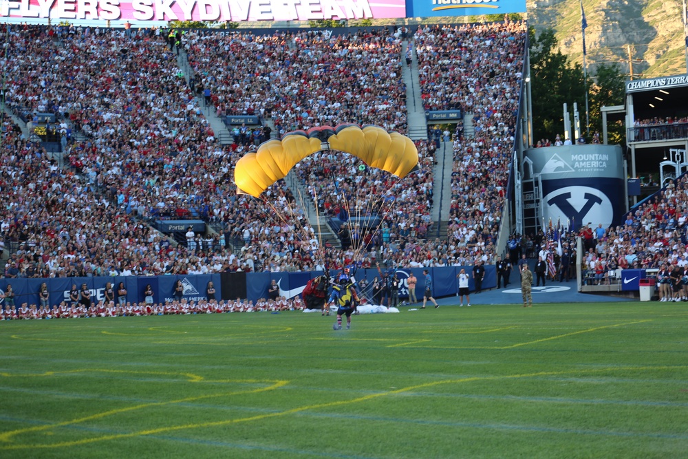 Utah National Guard participates in Stadium of Fire