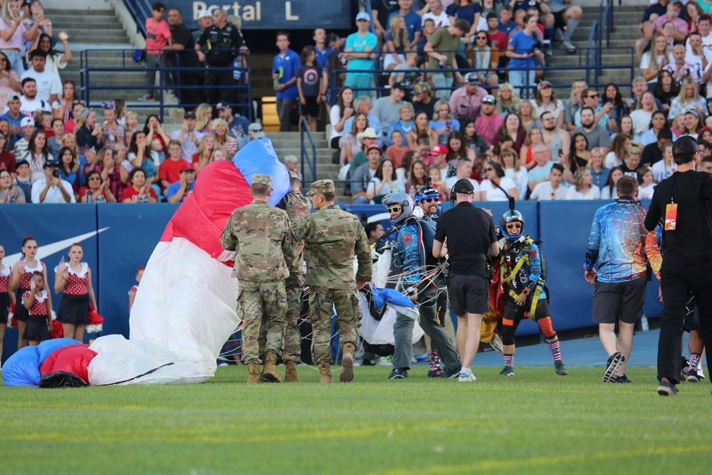 Utah National Guard participates in Stadium of Fire