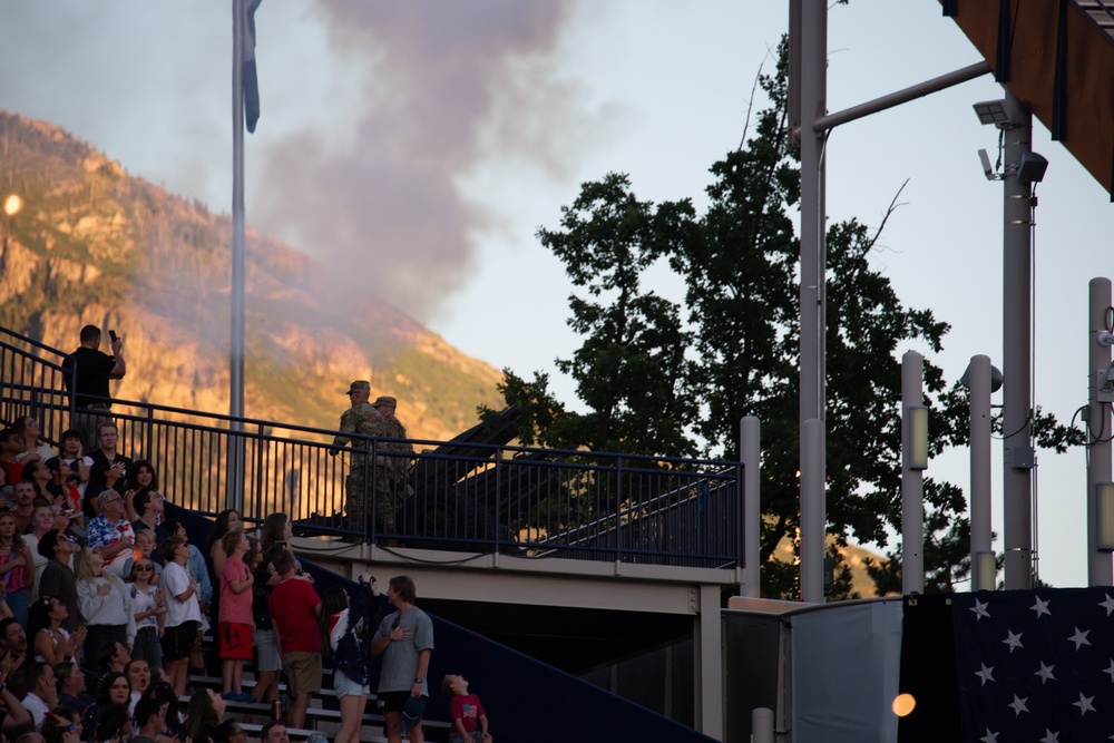 Utah National Guard participates in Stadium of Fire