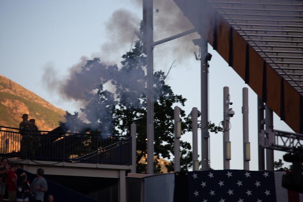 Utah National Guard participates in Stadium of Fire