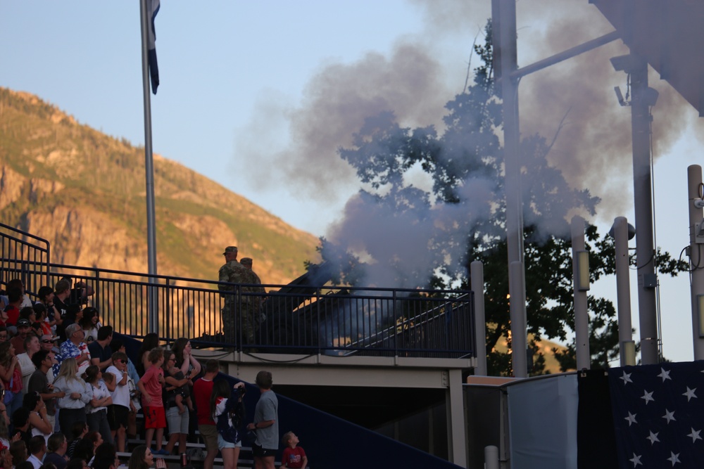 Utah National Guard participates in Stadium of Fire