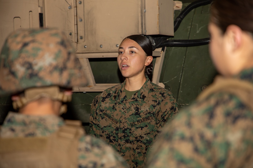 24th MEU (SOC) Female Search Team Training Aboard USS Wasp (LHD 1)