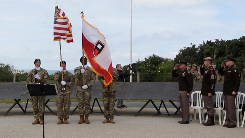 First Army hosts Pointe Du Hoc Ceremony