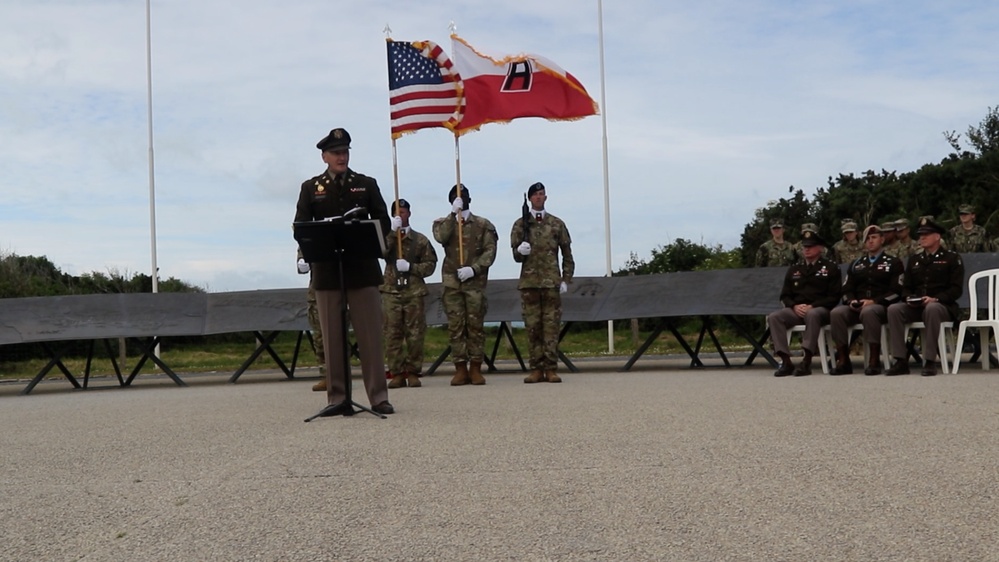 First Army hosts Pointe Du Hoc Ceremony